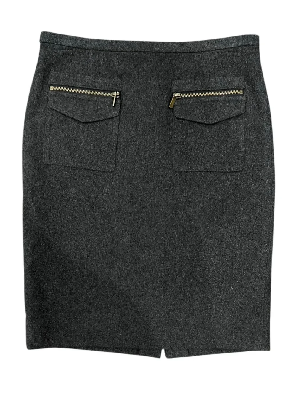 J.Crew Wool Pencil Skirt Charcoal Grey Size 0
